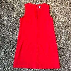 Red Sleeveless Dress